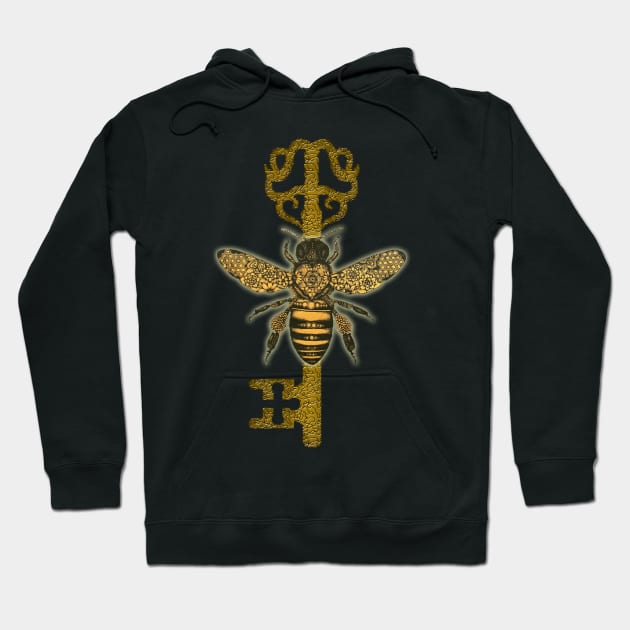 Brakebills key Bee Hoodie by skittlemypony